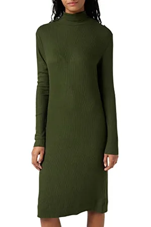 G-Star RAW Damen Rib Mock Slim Kleid