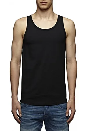 JACK & JONES Male Tanktop Basic-Black, XL