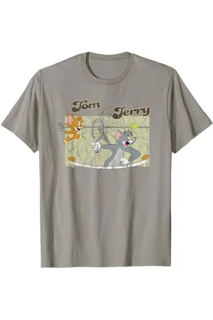 Tom And Jerry Tennis T-Shirt