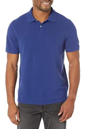 Amazon Herren Piqué-Poloshirt aus Baumwolle, Schmale Passform, , XL