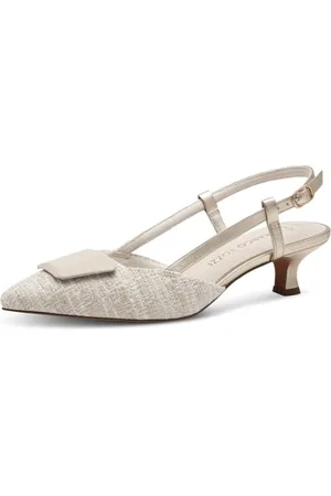 Marco Tozzi Damen Slingpumps Spitz Elegant, Mehrfarbig , 40 EU