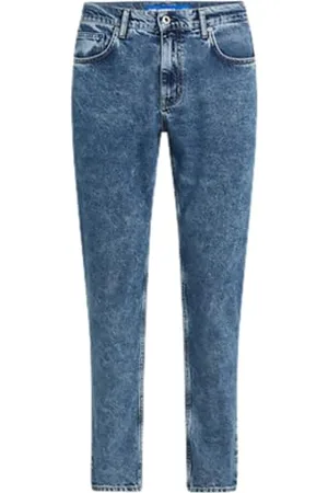 Karl Lagerfeld Tapered Denim, Men, Blue, Jeans