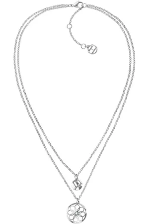 Tommy Hilfiger Jewelry Halskette für Damen aus Edelstahl mit Kristallen - 2780067