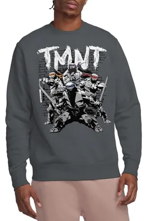 Teenage Mutant Ninja Turtles Unisex TMNT Team Crew Sweatshirt, , M