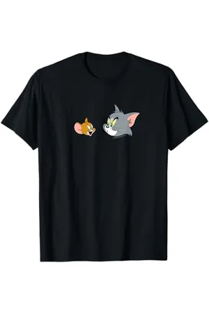 Tom And Jerry Faces T-Shirt
