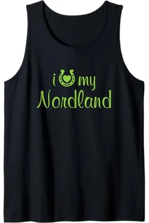 Hip Reittrainer "I Love My Nordland" Tank Top