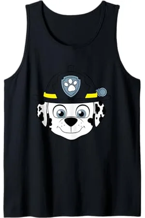 Paw Patrol Firedog Marshall Face Tank Top