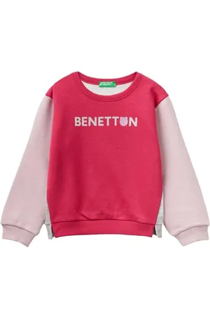 Benetton Mädchen und Mädchen Trikot G/C M/L 39m2g10bb Kapuzenpullover, , 1 Jahr