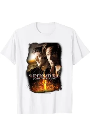Supernatural T-Shirt, , S, Klassisch, V-Ausschnitt, Kurzarm, Unisex, Halloween