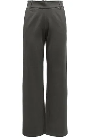 ONLY Damen Onlpoptrash Life Mw Straight Pant PNT, , 3XL / 34L