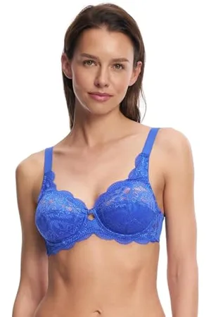 Susa BH Damen mit Bügel Latina I Damen-BHS mit GR oßen, genähten Cups und längenverstellbaren Trägern I Gute Passform