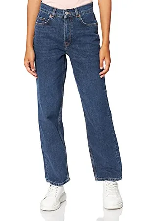 SELECTED BLUE Damen SLFKATE HW Straight Hank U Jeans, , 29/32