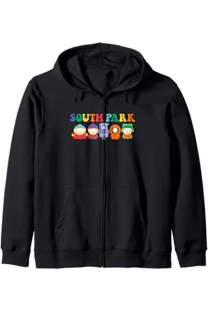 South Park Gang Behind Logo Kapuzenjacke