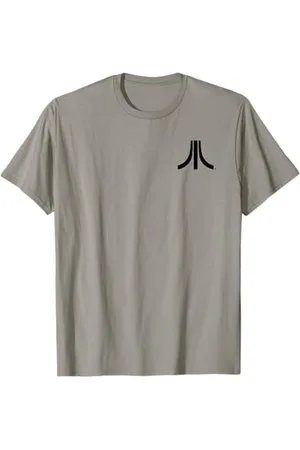 Atari Logo Black Vintage Classic Gaming Retro Fun Design T-Shirt
