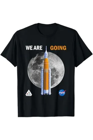 Nasa NASA Artemis we are going Moon SLS Insignia Meatball T-Shirt