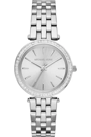 Michael Kors MK3364 Uhr Damenuhr Edelstahl Edelstahl 5 bar Analog Silber