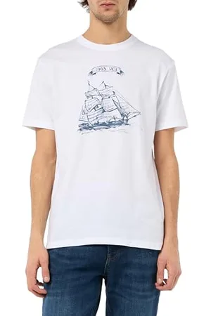 Benetton Herren 3yr3u109h T-Shirt, , XL
