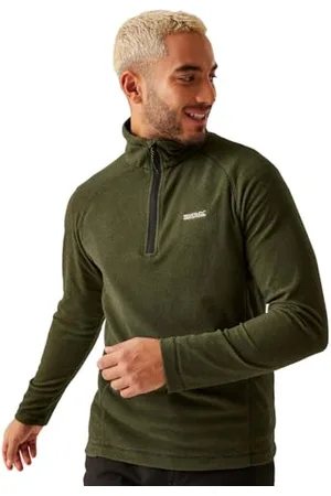 Regatta Herren Montes Lightweight Half Zip Fleece Jumper Pullover, , 3XL