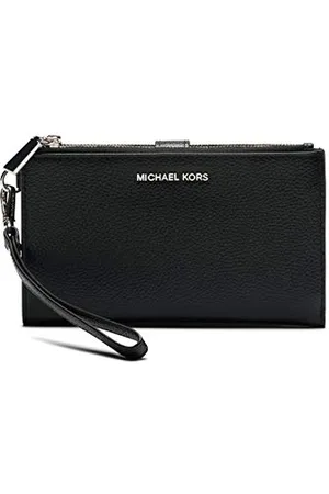 Michael Kors Wristlets Damen Geldbörse Portemonnaie Clutch, Black, TU