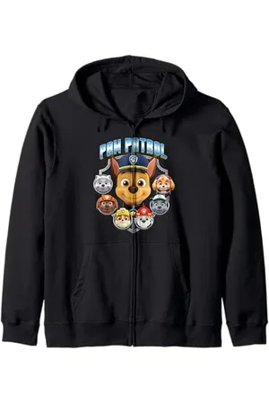 Paw Patrol Group Shot In Badge Kapuzenjacke