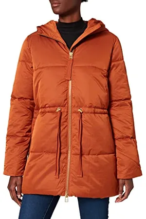 Noa Noa Womens Winter Comfort Light Outerwear,Long Sleeve Down Alternative Coat, , 36