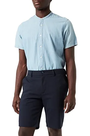Casual Friday CFCarstenHerren Chino Shorts Bermuda Kurze Hose mit Gürtelschlaufen Slim-Fit, Größe:XXL, Farbe: