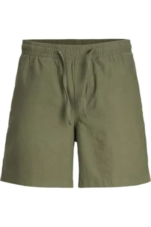 JACK & JONES Herren JPSTJAIDEN JJSUMMER Linen BLE PLS Shorts, , 46
