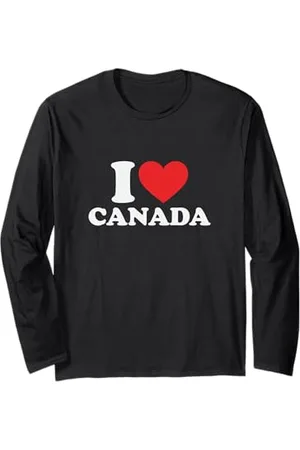 CANADIAN Ich liebe Kanada Langarmshirt