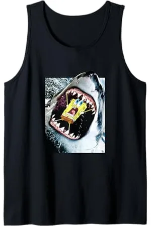Spongebob Shark Eating Spongebob Schwammkopf Tank Top