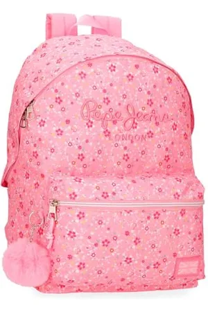 Pepe Jeans Alenka Schulrucksack, tragbar, 15,6 Zoll, , 31 x 42 x 17,5 cm, Polyester, 22,79 l, von Joumma Bags, , Talla única, Schulrucksack