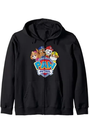 Paw Patrol Group mit Logo Kapuzenjacke