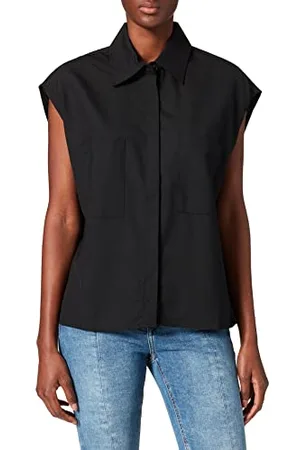JJXX Jack & Jones Damen JXHATTIE WOOL SL SHIRT NOOS Bluse, Black, M