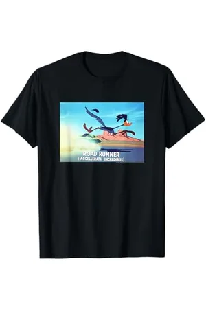 LOONEY TUNES Herren Cartoon T-Shirt Klein Klassische Passform Kurzarm Crew-Ausschnitt Unisex