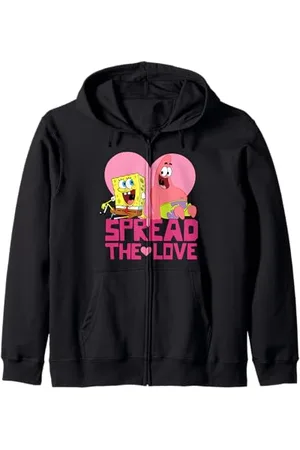 Spongebob SpongeBob und Patrick verbreiten die Liebe Kapuzenjacke
