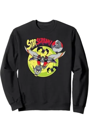 TRANSFORMERS Evergreen Halloween StarScream! Robot Bats Sweatshirt
