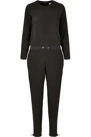 Urban classics Damen Ladies Polar Fleece Jumpsuit S Black