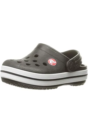 Crocs Unisex-Kinder Crocband K Clogs, Black, 19/20 EU