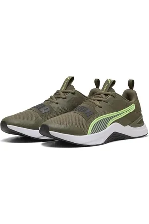 PUMA Unisex Prospect Crosstrainer, Loden Green Black-Green Glare, 42.5 EU