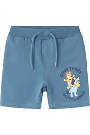 NAME IT Nmmakley Bluey Long SWE Shorts Unb Sky