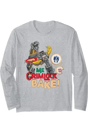 TRANSFORMERS Evergreen Christmas Me Grimlock Bake Cookies Langarmshirt