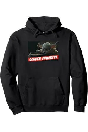 STAR WARS The Mandalorian The Child Souper Powerful Pullover Hoodie