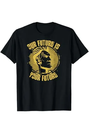 Borderlands Handsome Jack Yellow Print Tee T-Shirt