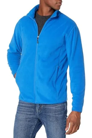 Amazon Herren Fleecejacke mit durchgehendem Reißverschluss (in Big und Tall erhältlich), , XXL