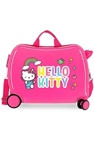 Hello Kitty You are Cute Kinder-Koffer 50x39x20 cms Hartschalen ABS Kombinationsschloss 38L 2,1Kgs 4 Räder Handgepäck