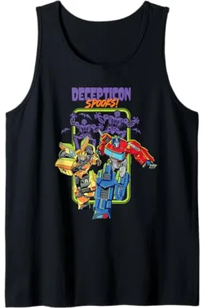 TRANSFORMERS Evergreen Halloween Decepticon Spooks! Tank Top