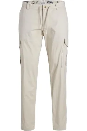 JACK & JONES Male Cargo-Hose Cargo fit Karottenhosen