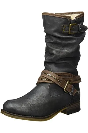Mustang Unisex Stiefel, Graphit, 40 EU
