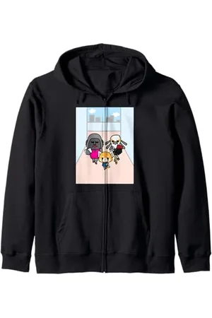 Sanrio Aggretsuko Girl Gang T-Shirt Kapuzenjacke