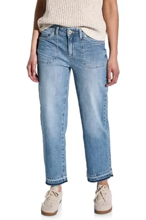Street one Damen A378921 Straight Leg Jeans, , 34W x 28L