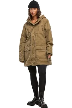 Forvert Fiss Parka women, Damen Parka Jacke, Farbe: olive, Größe M